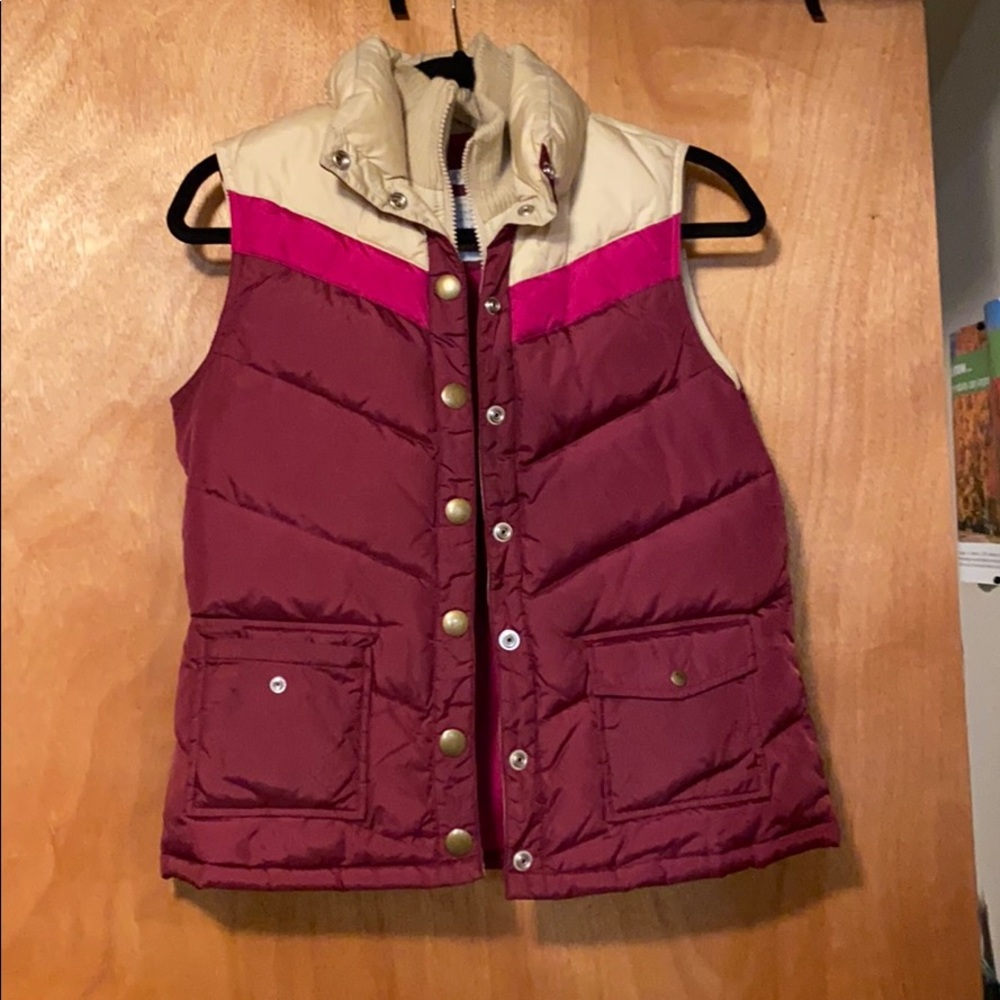 Pink vest